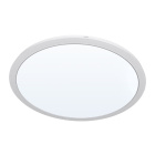 Surface Mounted Panel ERASMUS round 40W LED 3400lm 6400K H.2,4xD.50cm White