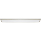 Surface Mounted Panel TOLSTOI 30x120 1x72W LED 5760lm 3000K 120° L.120xW.30xH.2,3cm Satin Nickel