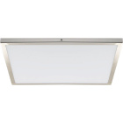 Surface Mounted Panel TOLSTOI 30x30 1x24W LED 1920lm 3000K 120° L.30xW.30xH.2,3cm Satin Nickel