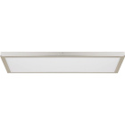 Surface Mounted Panel TOLSTOI 30x60 1x36W LED 2880lm 3000K 120° L.60xW.30xH.2,3cm Satin Nickel