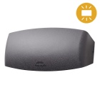 Wall Lamp ABRAM 1xR7s (189mm) 10,5W CCT (3colors) switch IP55 L.26,5xW.6xH.12cm black resin