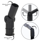 Adapter for Street Light 60/60 H.26,2cm Black