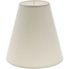 Lampshade CIPRIOTA round & conic fabric PVC802 with fitting E27 H.20xD.20cm Beije