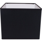 Lampshade ESPANHOL square with fitting E14 L.16xW.16xH.13cm Black