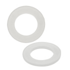 Arandela blanca en goma 0,1xD.1,6cm
