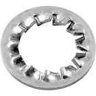 Metal knurled washer D.18x0,9mm, hole 10,5mm