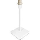 Base para candeeiro de mesa SYDNEY 1xE14 C.12xL.12xAlt.30cm Branco