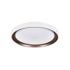 Plafond KIGALI 48W LED 3000-4000-6000K branco/castanho