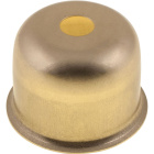 Brass 1*2 cap for E27 lampholder 3xD.4,3cm (forging)