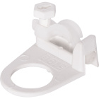 Cerra-cabos para base com parafuso, em branco, para cabos achatados H03VVH2-F, em nylon 66