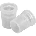 Passafios transparente de borracha para tubo M10 1xD.0,8cm