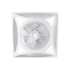 Ventilador de techo empotrable PANEL 60x60cm blanco con luz 15W 6500K 1200lm