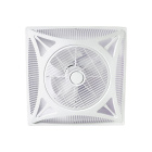 Ventilador empotrable AC PANEL blanco, 3 aspas, Al.59,8x59,8cm