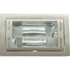 Downlight SOKAR rectangular 2xE27 L.23xW.14,5xH.11cm satin Nickel