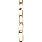 Cadeado de 4mm latão bruto    (CA2)