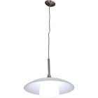 Pendant Light EMILY 1xG9 H.Reg.xD.20cm Satin Nickel