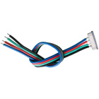 Conector Tira/Cable no estanco para tira LED VOSTOK RGB 14,4W 10mm