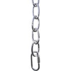 Cadeado em ferro aneis D.5mm cromado (1m)