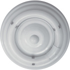 Plafond CIRCE round 1xG10q T9 circ. H.9xD.28cm White