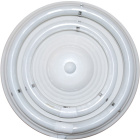 Plafond CIRCE round 1xG10q T9 circ.+1x40WG10q (T9 circ.) H.9xD.46cm White