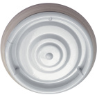 Plafond CIRCE redondo 1xG10q T9 circ. Alt.9xD.46cm Branco