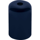 Copo para suporte de lâmpada E27, Alt.6xD.4cm, em metal azul