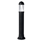 Pillar SAURO 1xGX53 10W CCT (3colors) switch IP55 H.110xD.24,5cm black resin