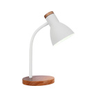 Table Lamp ARGOS 1xE27 H.42xD.12cm White/Wood