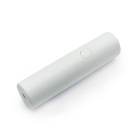 White universal electronic table dimmer w/push button 2-100W LED Ret. | 4-100W incand.