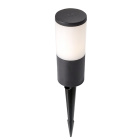 Foco com espigão AMELIA 1xE27 8,5W botão CCT (3cores) IP55 Alt.43xD.10cm resina preta