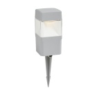Spike Luminaire ELISA 1xGX53 10W CCT (3colors) switch IP55 L.12,6xW.12,6xH.42,5cm grey resin