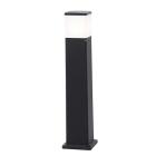 Pillar VIRGILIO 1xE27 11W CCT (3colors) switch IP55 L.13,1xW.13,1xH.80cm black resin