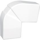 Variable plane angle CALHA10 for mounting cable trunkings 40x12,5 IP44 IK07 in white