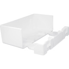 Top CALHA10 for mounting cable trunking 110x34 IP44 IK08 in white
