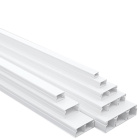 Canales técnicos CALHA10 con cinta autoadhesiva 40x12,5 IP44 IK07 en blanco