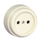 Single Phase Socket 2600 16A 250Vac in ivory