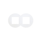 Double Frame QUADRA 45 SIZA VIEIRA, in matte white