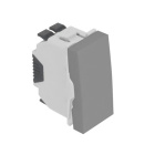 Single Pole Switch (1 Module) QUADRA 45 in alumina