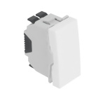 Interruptor unipolar QUADRA45 (1 módulo) 10AX 250Vac branco