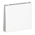 Cover plate APOLO5000 for cable outlets in white