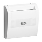 Centro APOLO5000 para interruptor card-system branco