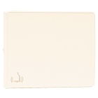 Rocker SIRIUS70 for Switches with Bell Symbolin ivory