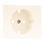 Cover plate SIRIUS70 for earth socket (schuko type) in ivory