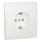 Monoblock safety Earth socket (Schuko type)