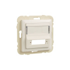 Centro LOGUS90 para acoplador para conector FO SC APC duplex branco