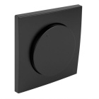 Cover Plate for Dimmer / Two-way Switch, in matte black