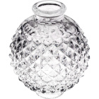 Esfera de vidro 8xD.8cm furo 2,2-2,5cm transparente