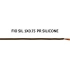 Wire 1x0,75mm2 silicone black