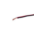 Cable paralelo audio 2 hilos (rojo negro) 2x0,5mm2