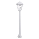 Pillar GIAMPY 1xE27 IP55 L.21xW.21xH.99,5cm white resin